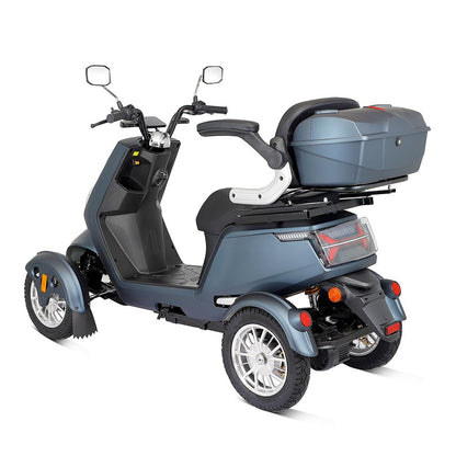 Zvg Heavy Duty 1000W 60V/20AH Four Wheel All-Terrain Travel Mobility Scooter, 440LBS (SAK91645)