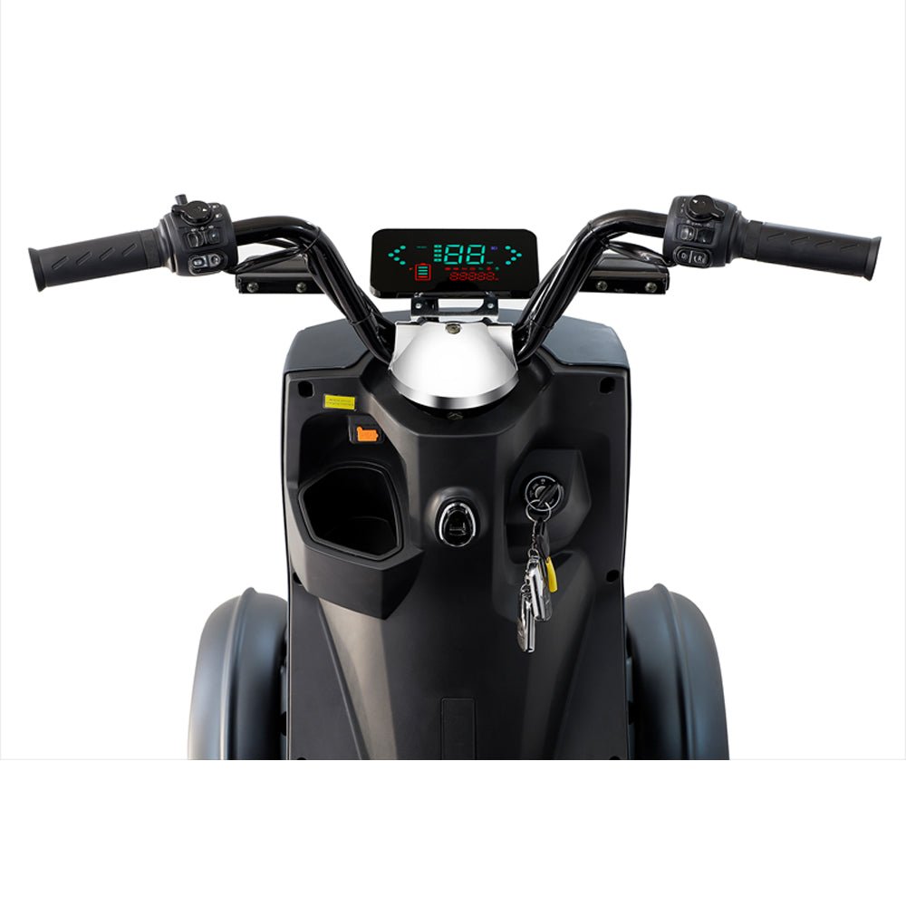 Zvg Heavy Duty 1000W 60V/20AH Four Wheel All-Terrain Travel Mobility Scooter, 440LBS (SAK91645)