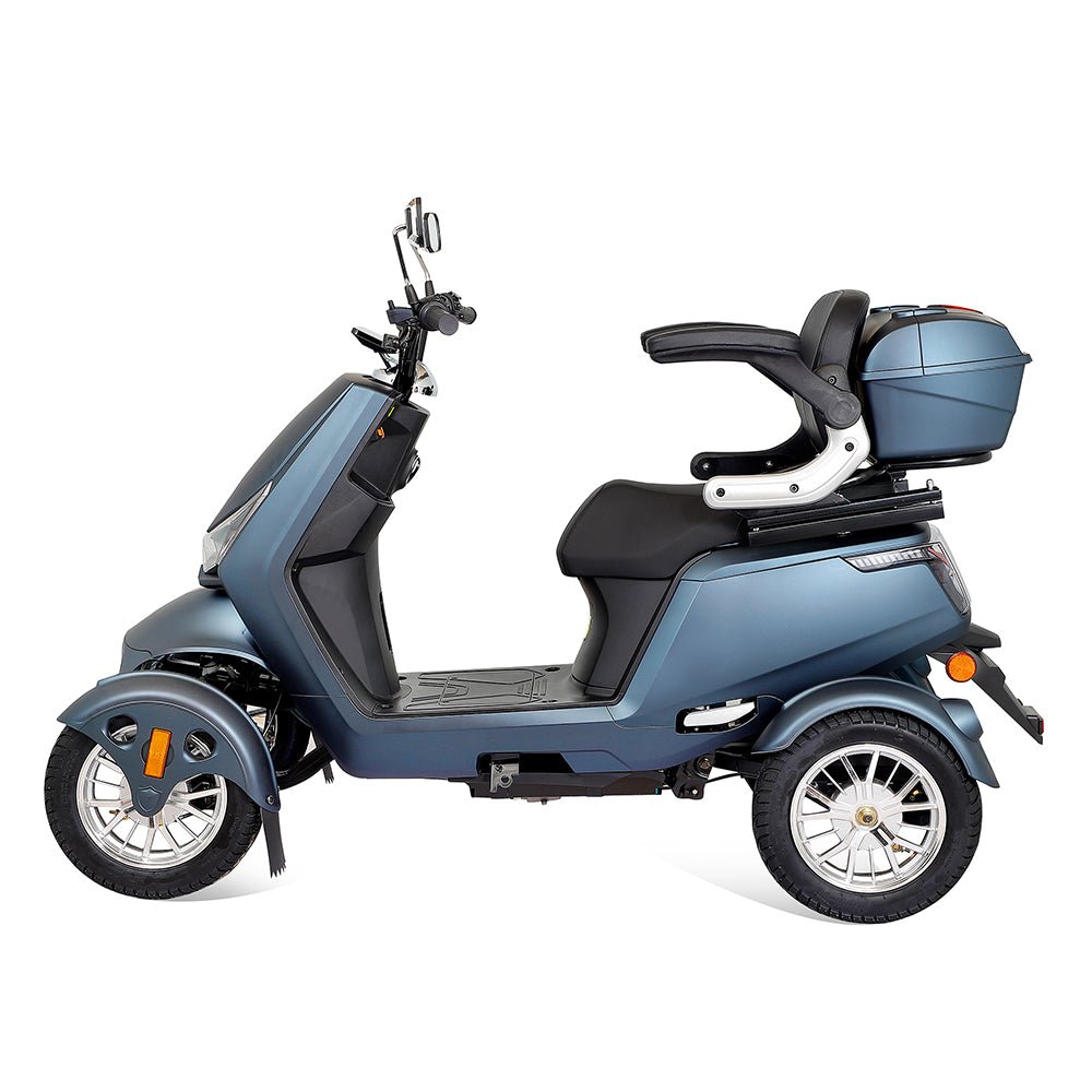 Zvg Heavy Duty 1000W 60V/20AH Four Wheel All-Terrain Travel Mobility Scooter, 440LBS (SAK91645)