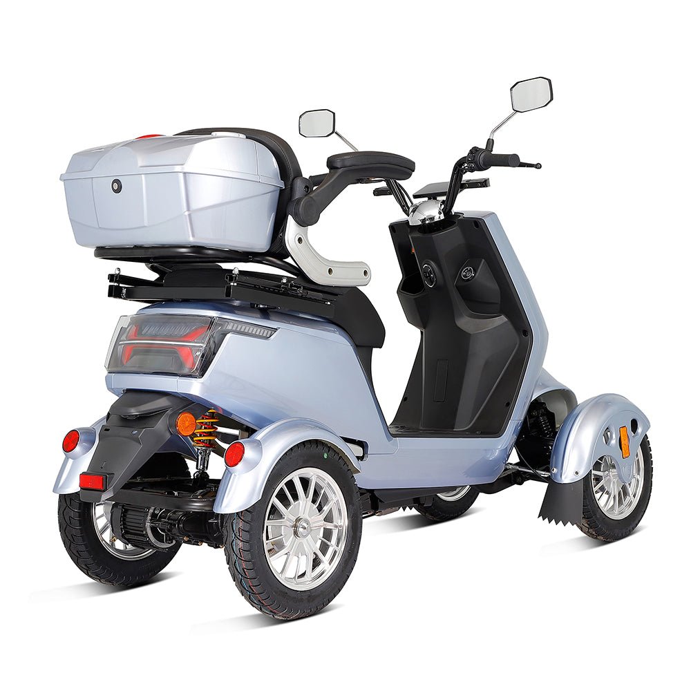 Zvg Heavy Duty 1000W 60V20AH Four Wheel All-Terrain Travel Mobility Scooter, 440LBS (SAK97245)
