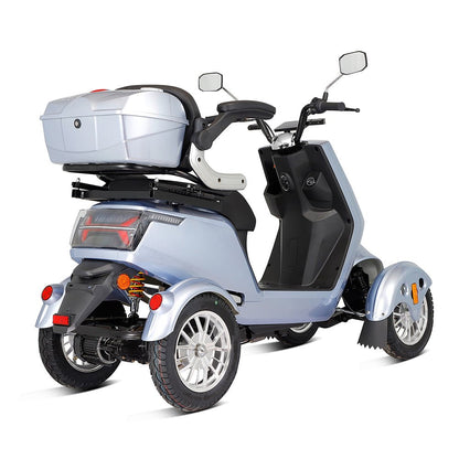 Zvg Heavy Duty 1000W 60V20AH Four Wheel All-Terrain Travel Mobility Scooter, 440LBS (SAK97245)