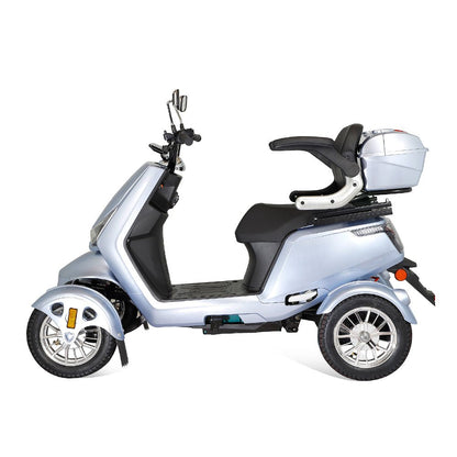Zvg Heavy Duty 1000W 60V20AH Four Wheel All-Terrain Travel Mobility Scooter, 440LBS (SAK97245)