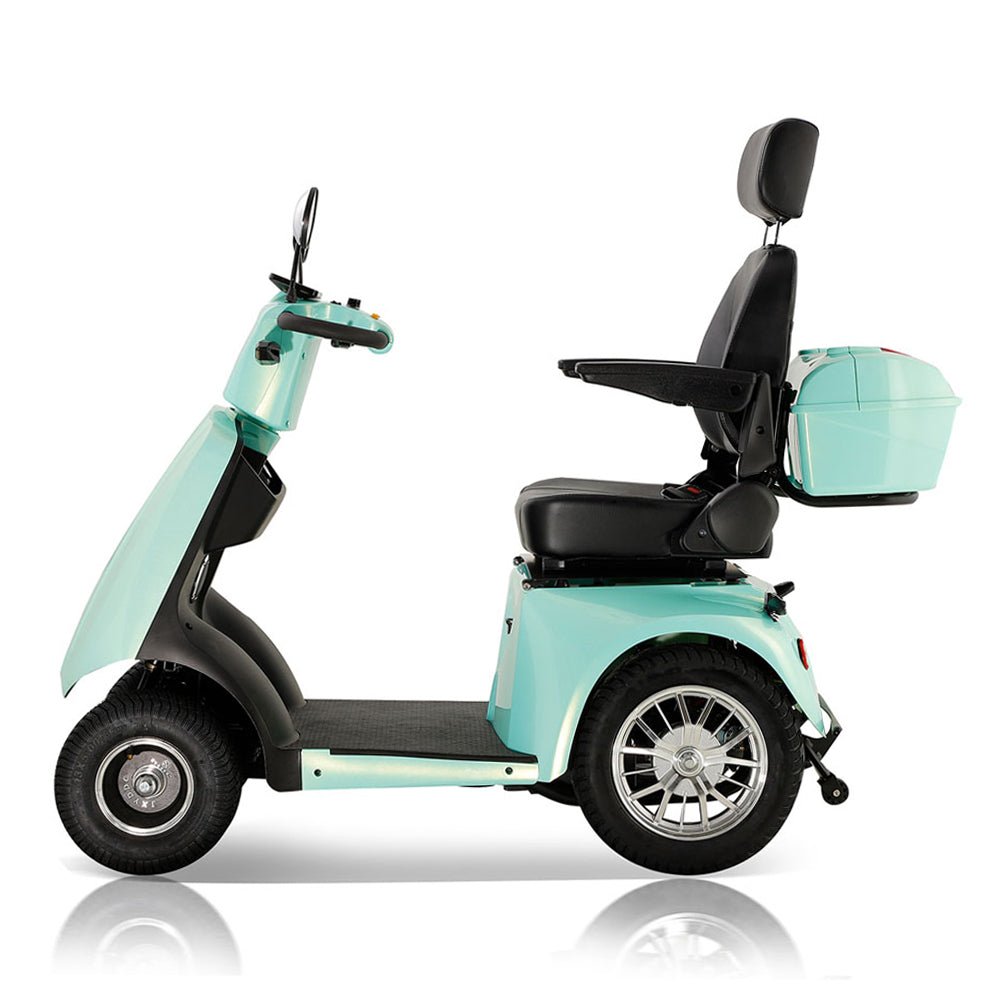 Zvg Heavy Duty 800W 60V/20AH 4-Wheel Elderly Handicap Adult Mobility Power Travel Scooter, 500LBS (SAK95736)