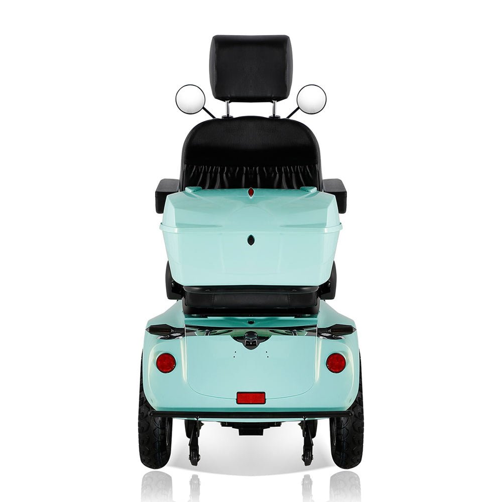 Zvg Heavy Duty 800W 60V/20AH 4-Wheel Elderly Handicap Adult Mobility Power Travel Scooter, 500LBS (SAK95736)