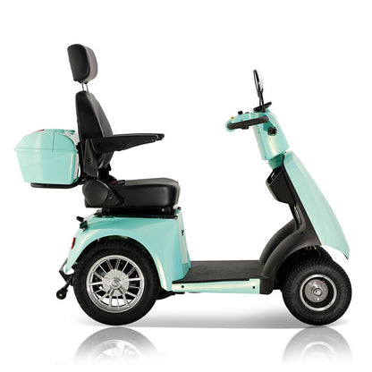 Zvg Heavy Duty 800W 60V/20AH 4-Wheel Elderly Handicap Adult Mobility Power Travel Scooter, 500LBS (SAK95736)