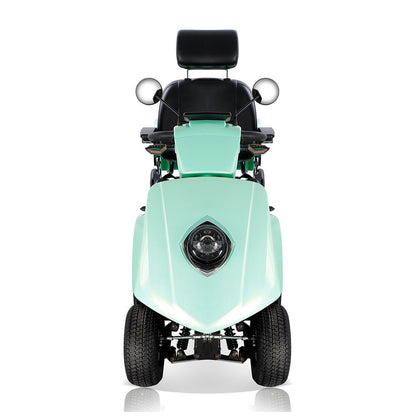 Zvg Heavy Duty 800W 60V/20AH 4-Wheel Elderly Handicap Adult Mobility Power Travel Scooter, 500LBS (SAK95736)