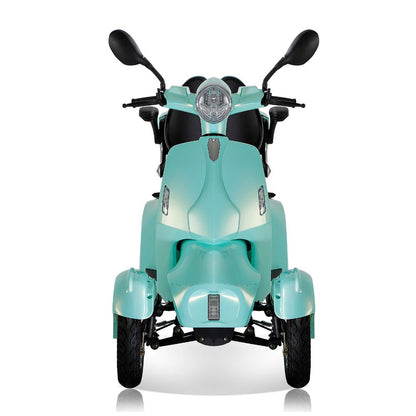 Zvg Heavy Duty 800W 60V/20AH Four Wheel All-Terrain Travel Mobility Scooter For Adults And Seniors, 500LB (SAK97156)