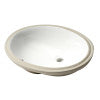 ALFI brand  ABC602 White 23" Oval Undermount Ceramic Sink