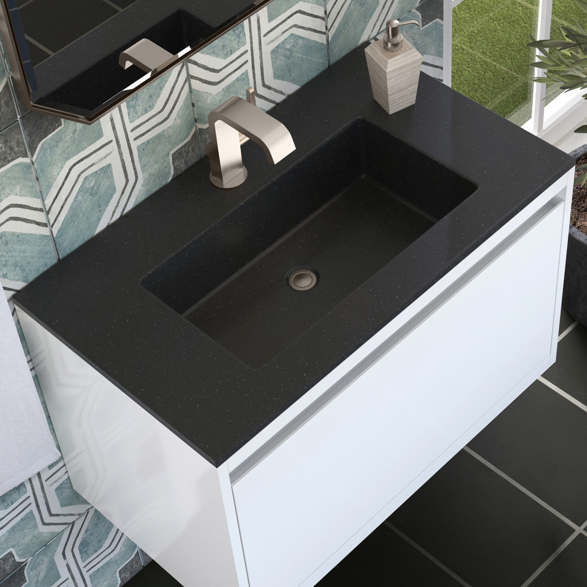 Mantova 31.5" Single Vanity Cabinet