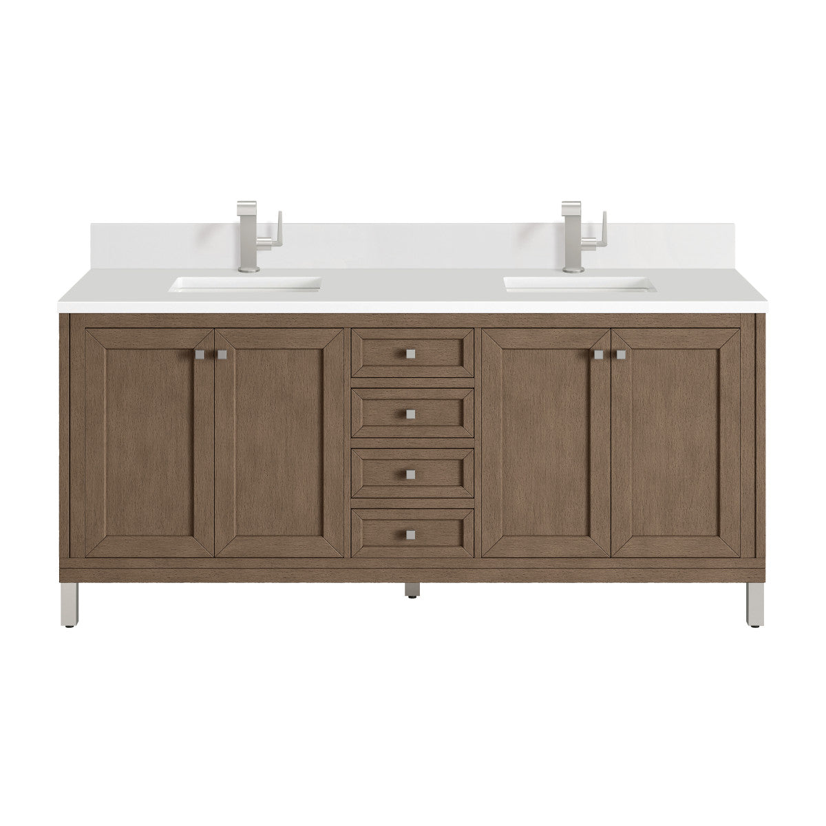 Chicago 72" Double Vanity Cabinet
