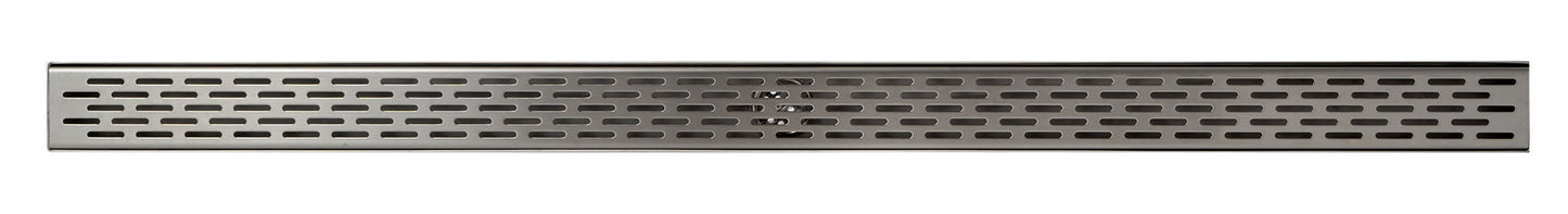 ALFI brand ABLD47C Linear Shower Drain with Groove Holes